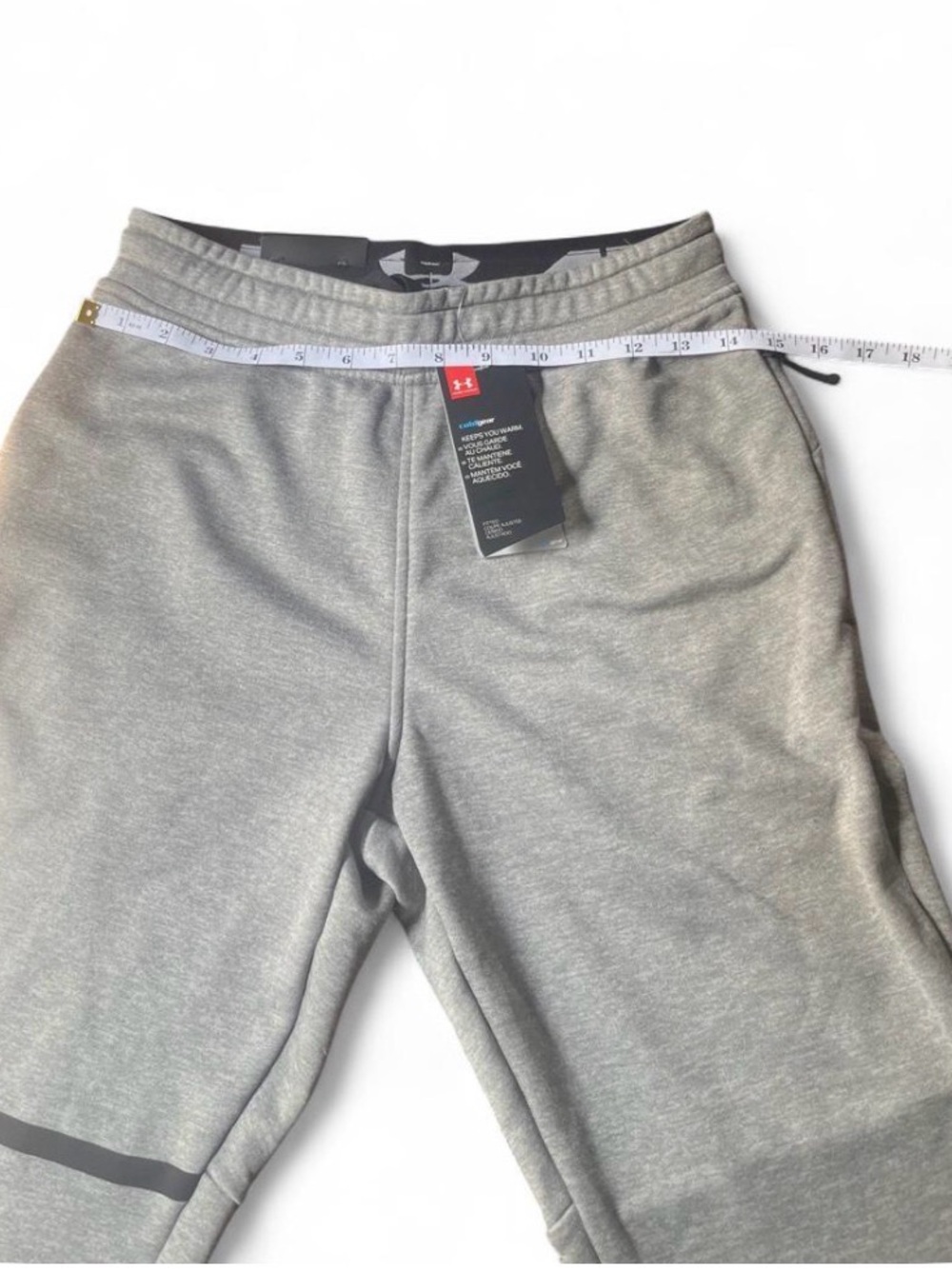 Under Armour NWT Gray Cropped Jogger Sweatpants Men’s M - Picture 2 of 6